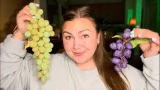 ASMR| The Tingliest Video EVER Made🍇✨ (grape triggers&hellip;glass, plastic, beads)