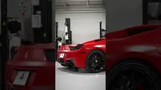 Ferrari 458 Spider in Secure Storage at The Auto Loft #ferrari458 #vehiclestorage