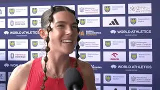 Claire Bryant Takes 2nd Place On Countback In Silesia Diamond League Long Jump [Interview]