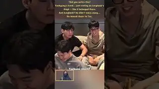 Taekook&rsquo;s Silent Love Language 💜 Did You See This? #taekook #bts #shorts