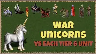 War Unicorns - challenger for best level 6 unit in Heroes 3 ??