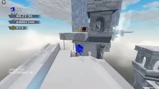 Sonic World Adventure ROBLOX - Test Stage Act 1 Speedrun 00:32:49