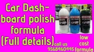 Car/Bike polish formula