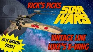 Review of the Luke&rsquo;s X-Win vehicle from the Star Wars Vintage Collection by Hasbro