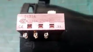 Saç kurutma mak.swiç onarımı (Hair dryer switch repair)