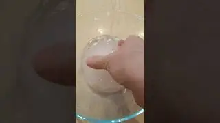 ASMR Sound | Huge Ice Cube in a Glass Bowl