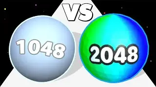 BALL LADDER 2048 /vs 2048 BALL RUNNER ✦ ASMR Gameplay Android iOS &bull; Satisfying ASMR Gameplay!