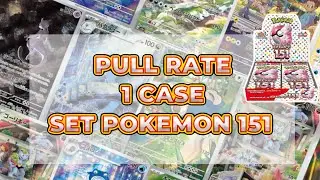 NEW !! PULL RATIO 1 CASE POKEMON 151