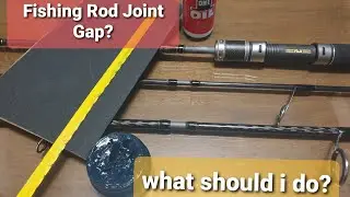 why new fishing poles have joint gap?