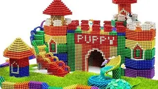 DIY- How to Make  Rabbit house vibratory  from magnetic balls