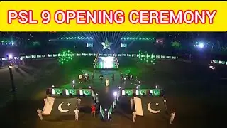 PSL 9 OPENING CEREMONY AT QADDAFI STADIUM #psl #cricket #psl8