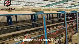 The installation of the fully automatic electro-galvanizing machine in India is nearly completed 
