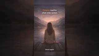 Distance teaches what noise cannot.