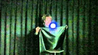 Electric floating and glowing ball