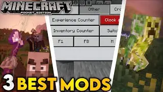 3 Best Unique Mods 🤯 For Minecraft PE And CAB | Craft OMG