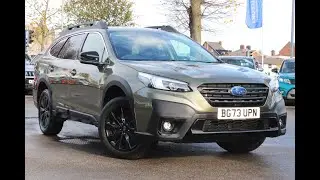 BG73 UPN Subaru Outback Field Edition 2.5lt Lineartronic Autumn Green 2023