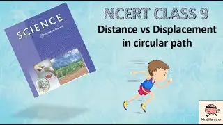 🏃&zwj;♂️Distance vs Displacement in Circular Motion | Class 9 Motion Q6 | NCERT Solved with Real Example