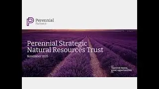 Perennial - Strategic Natural Resources Trust | Shaw and Partners GP Wealth Team