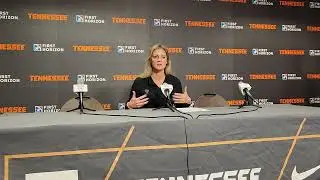 Lady Vols Coach Kellie Harper post-game vs. Carson-Newman