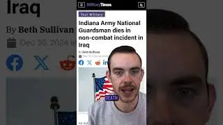 Indiana Army National Guardsman dies in non-combat incident in Iraq