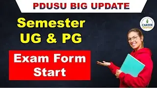 PDUSU Exam Form Start | Final Year Exam Form | Shekhawati University Exam Form kaise bhare | Update