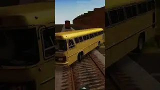 Can you stop 🛑 the runaway🚂 train in this Coach Bus Simulator???🤔 part-01