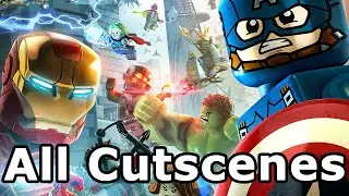 Lego Marvel's Avengers All Cutscenes - Game Movie
