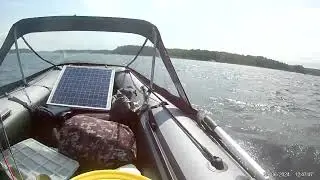 лодка kittboats 360 нднд под мотором 5 сил