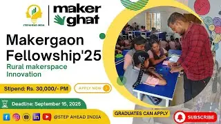 The MakerGaon Fellowship 2025 || 2 Years || 30,000/- Month || For Graduates