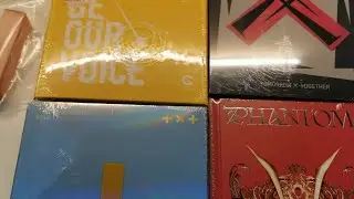album unboxing #3 (wayv phantom, txt crown, fight or escape, cravity be our voice)