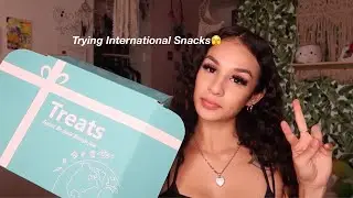Try ￼Indonesian Snacks With Me😋| FT. TryTreats￼