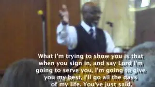 Commitment:Accountability / Pastor Otis Brown Jr