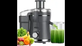 Juicer Machine, 500W Centrifugal Juicer Extractor with 3 Speed & Wide Mouth 3&rdquo; Feed Chute
