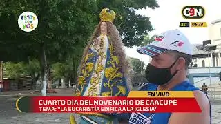 Cuarto día del novenario de la Virgen de Caacupé