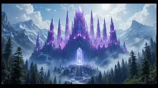 852Hz ✨ Amethyst Temple Protection • Spiritual Cleansing, Intuition & Higher Awareness