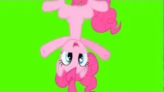Pinkie on Trampoline - Green Screen Ponies