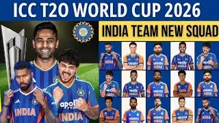 ICC T20 World Cup 2026 India Squad | Team India Players List | India Final Squad