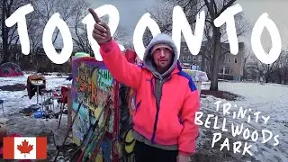 Toronto&rsquo;s Largest Homeless Tent City - Trinity Bellwoods Park! 🇨🇦