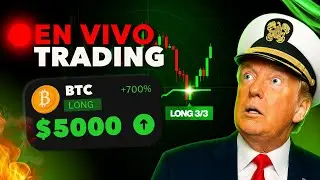 RETO: De $5.000 a $20.000 en 30 D&Iacute;AS 💰 | Trading CRIPTO EN VIVO 40X LONG/SHORT 🚨