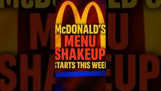 McDonald&rsquo;s Menu Shakeup STARTS This Week 🍟🔥 #McDonalds #FastFoodNews #BoboGumpus #BreakingNews