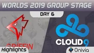 GRF vs C9 Highlights Worlds 2019 Main Event Group Stage Griffin vs Cloud9 by Onivia