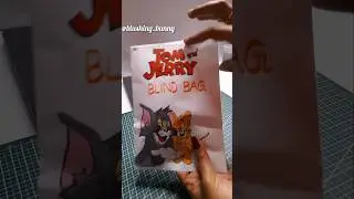 Tom and jerry blind bag unboxing🐈🐁 #diy #cute #shorts