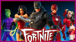 The Entire DC Universe is Back! New Weapon! Fortnite Custom Matches!