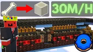 Bone Block Farm Tutorial on Donut SMP [NEW META]