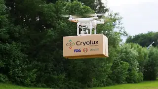 Drone Cold chain Shipper Testing | Final Mile in Cold chain Delivery