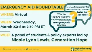 Emergency Aid Roundtable