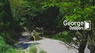 せせらぎを感じる川辺のデイキャンプ｜(自然音)川のせせらぎASMR・真夏の森林、東峰村・彦山より【day camp 1】