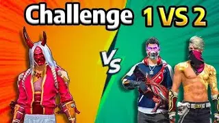 1 vs 2 Challenge Rahul & Sniperlord | Garena Free Fire Max🔥#krishnagamerz #relatable 