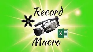 Understanding VBA Code: How to Record a Simple Excel Macro