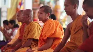 CAMBODIAN Temple Ceremony in my village